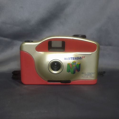 Cámara De Fotos Nintendo 64 Años 90 35 Mm.
