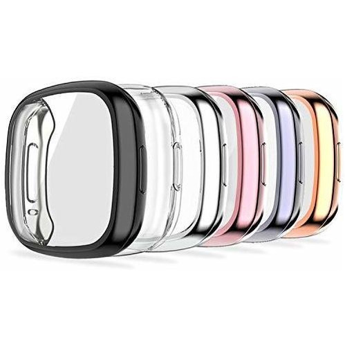 Kpyja 6-paquete Protector Compatible Con Fitbit Versa Lnq5e