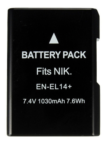 Bateria Para Nikon En-el14a / En-el14  Nuevo