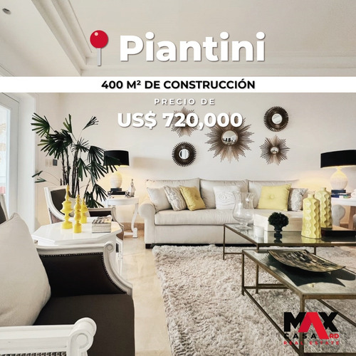 Imagen 1 de 30 de Lujoso Apartamento En Venta En El Centro De Piantini 400m2