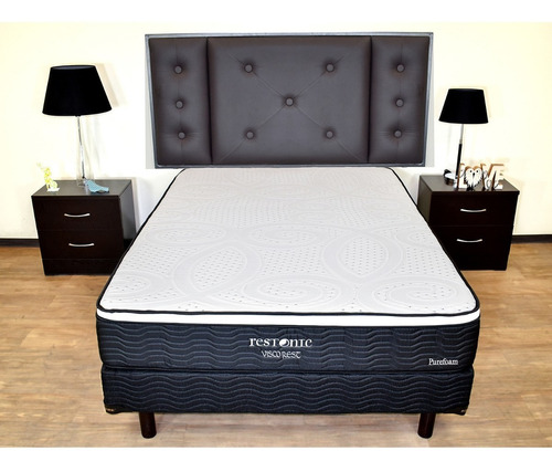 Colchón Restonic Visco Rest Para Cama Queen Size