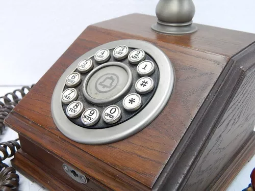 Teléfono Antiguo Western Electric De Madera Con Repisa - $ 5,800.00