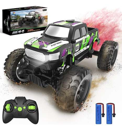 Deerc De44 Monster Truck Con Control Remoto Con Niebla, Moto