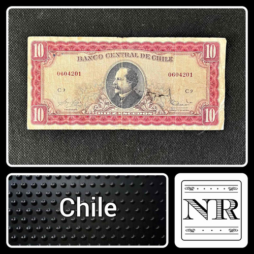 Chile - 10 Escudos - Año 1970 - P #139 - Silva Barcelo