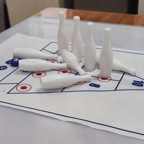 O Set De Juego De Mesa De Bolos