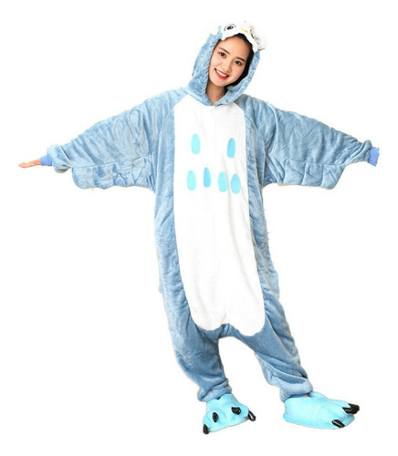 Pijama Kigurumi Para Mujer, Con Diseño De Búho, Unisex