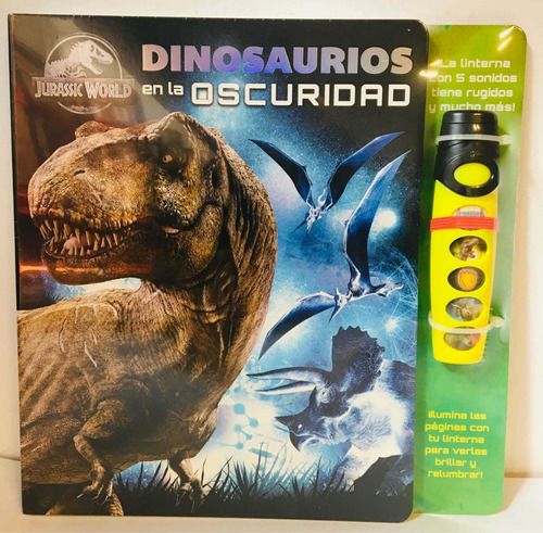 Libro Jurassic World Dinosaurios En La Oscuridad