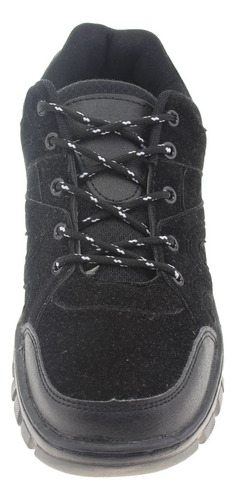 Zapatilla Negro Vía Franca Art. 8sxr77022bl