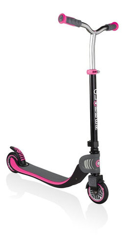 Globber Flow 125 V2 Monopatín Plegable De 2 Ruedas Color Negro/rosa