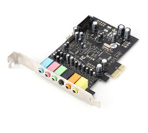 1 Unidade Interna Pci-e 7.1 Hifi De Alta Fidelidade De 8 Fai