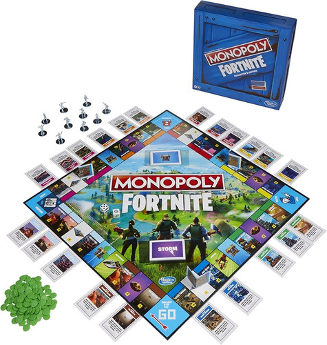Monopoly: Fortnite - Juego De Mesa De Edición Coleccionista