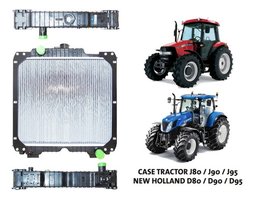 Radiador Facorsa Compatible Tractor N.holland D80/d90/d95 
