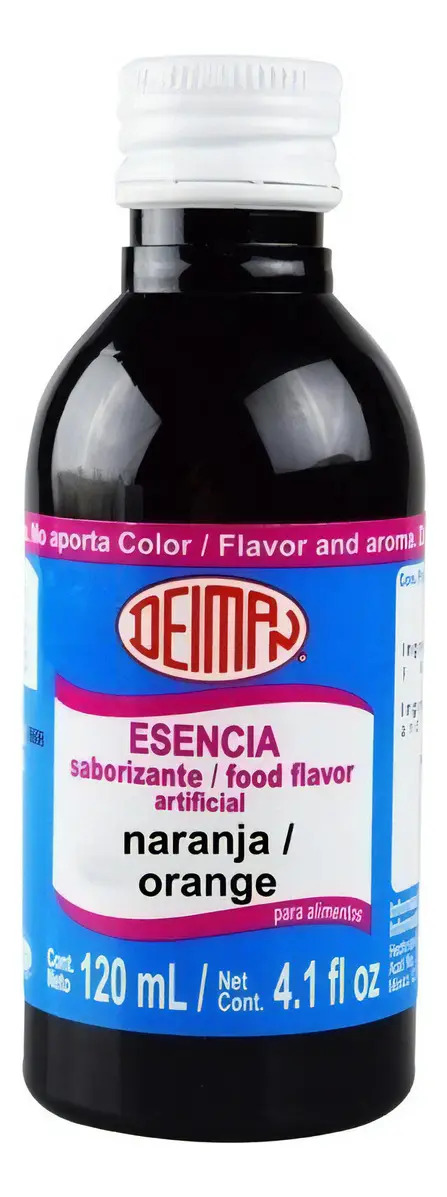 Esencia De Naranja 120ml Deiman, Sabor Y Aroma!!!