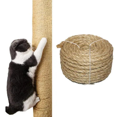 Cuerda De Sisal Rascador Para Gatos Duradero Cuerda