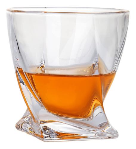 Whisky Vasos Juego De Regalo De 4 Vasos De Moda Antigua, Vas
