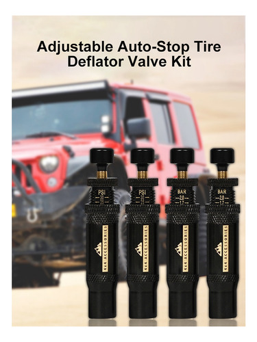 Kit De Válvulas Ajustables De Parada Automática Y Desinflado