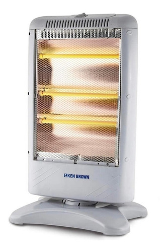 Imagen 1 de 4 de Calefactor eléctrico Ken Brown KB 2001 blanco 220V 