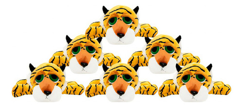 Tigre De Peluche Dormilón Suave De Mayoreo 6 Piezas 