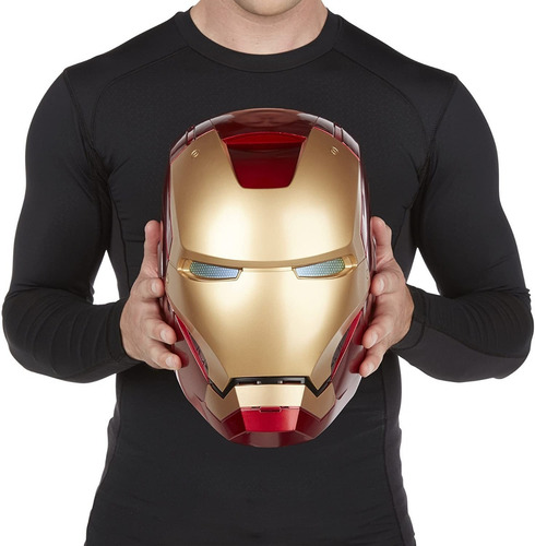 Iron Man Casco Electronico Luz Sonido Marvel Legends B7435
