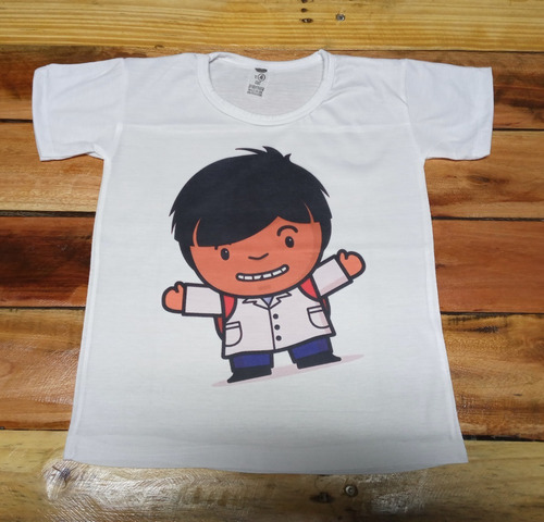 Imagen 10 de 10 de Remeras Niños De Zamba, Niña, S. Martin, Belgrano, Paka Paka