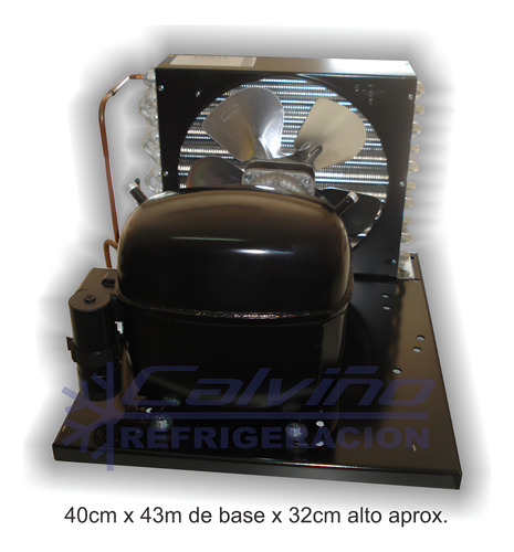 Equipo De Frio De 3/4 Hp R22/r404 Completo Media Temperatura