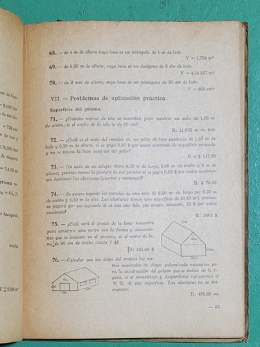 Ejercicios De Geometria Del Espacio - Cabrera Y Medici #e7 (Usado)