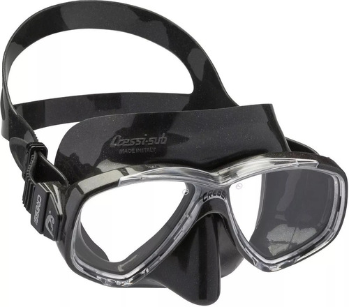 Visor Cressi Perla Apnea Buceo Snorkeling Negro