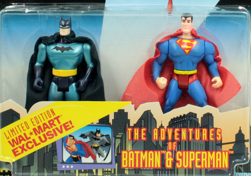 Dc The Adventures Batman & Superman Two Pack Exclusive 1998