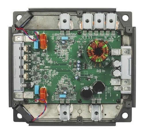 Módulo Amplificador Banda Ice X 1202 2 Ohms 1200 Rms 1 Canal