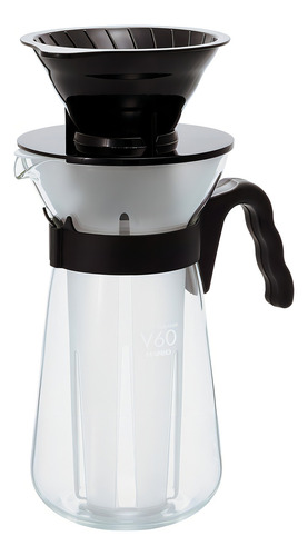 Cafeteira quente e fosca Hario V60 Fretta, 23,7 fl oz,. Cor: Preto