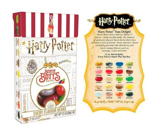 Harry Potter Bertie Botts 20 Sabores Asquerosos Originales