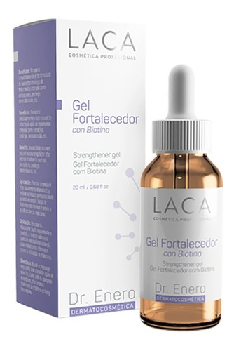 Gel Fortalecedor Con Biotina Laca Uñas Pestañas Y Cejas