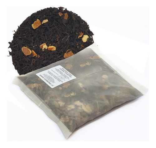 Té Negro Con Naranja, Granel, 250 Gr, Vivechai.