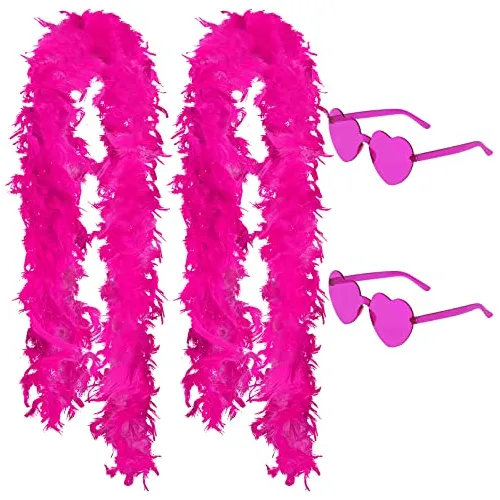 Haimay Boa De Plumas De Pavo De 40 G De 4,4 Yardas Para Fies