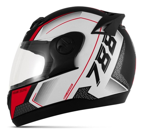 Capacete Pro Tork G6 Pro Series Tech Preto Vermelho Fosco Cor Preto Fosco Vermelho Branco Tamanho do capacete 58