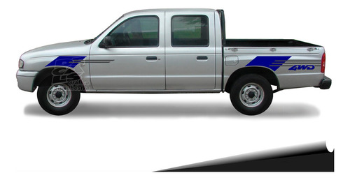 Calco Mazda B2900 Doble Cabina Juego Completo