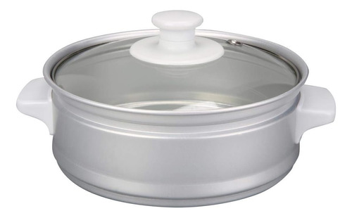 Olla Arrocera Tayama Con Bandeja De Vapor 8 Tazas, Blanca
