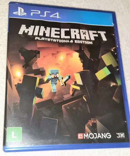 Minecraft Playstation 4 Edition - Ps4 Mídia Física Usado - Mundo