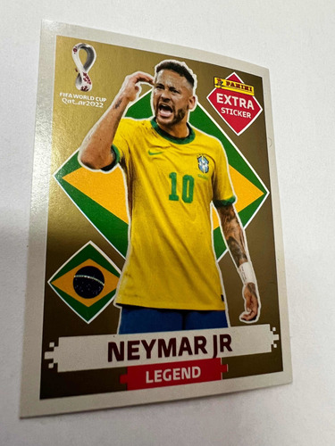 Panini Extra Sticker Oro Neymar Jr Gold