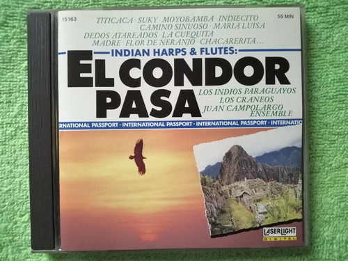 Eam Cd Indian Harps & Flutes El Condor Pasa 1989 Peru Exitos