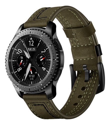 Correa De Cuero 22mm Para Samsung Galaxy Watch Gear S3