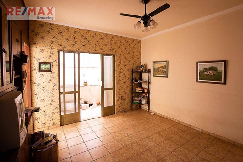 Casa Com 4 Dormitórios, 251 M² - Venda Por R$ 450.000,00 Ou Aluguel Por R$ 500,00/mês - Centro - São Manuel/sp - Ca0023
