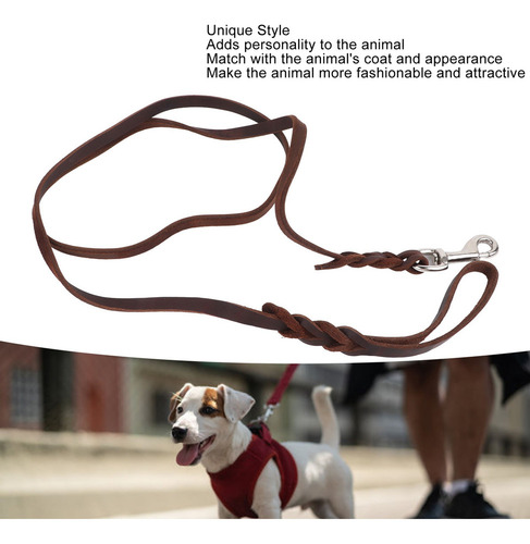 Cuerda De Tracción De Cuero Para Perros Para Entrenamiento