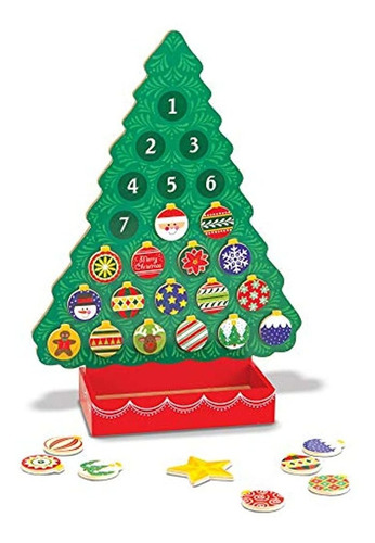 De Melissa & Doug, Calendario De Madera Con Cuenta Regresiva