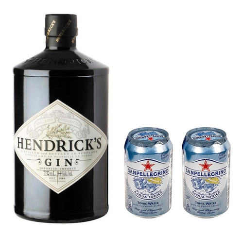 Combo Gin Tonic 1 Hendrick's 2 Agua Tonica San Pellegrino