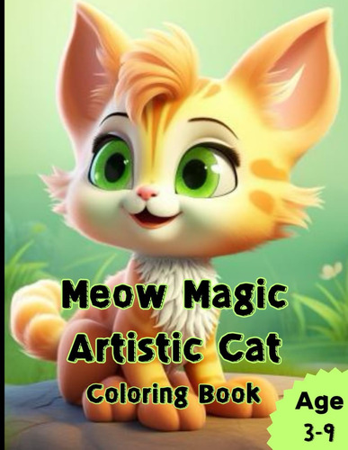 Libro: Meow Magic Artistic Cat - Unlock Creative Adventures 