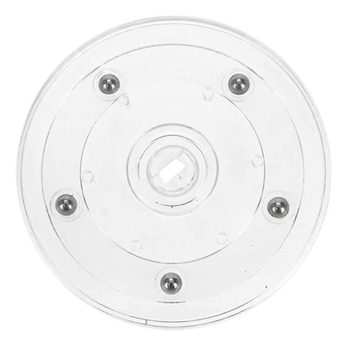 Geesatis 1 Pieza Acrilico Lazy Susan 4 Pulgadas Giratoria Gi