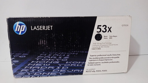 Toner Hp Q7553x Alto Rendimiento Black Original