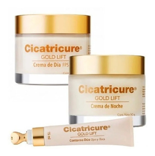 Combo Cicatricure Gold Lift Crema De Dia + Noche + Ojos