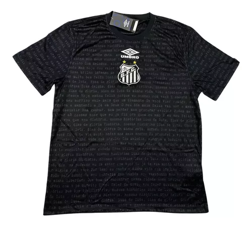 Camiseta do Santos Umbro Charlie Brown Jr. Nossas Histórias - Masculina